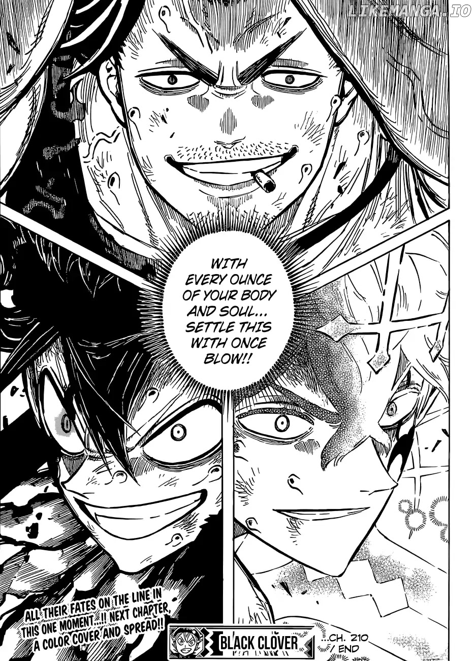 Black Clover chapter 210 image 16